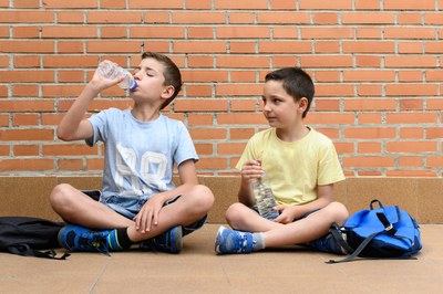 Heat exposure of schools
