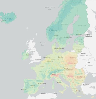 European environment and health atlas