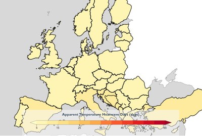 Apparent Temperature Heatwave Days