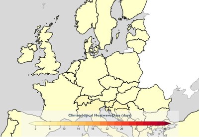 Climatological Heatwave Days